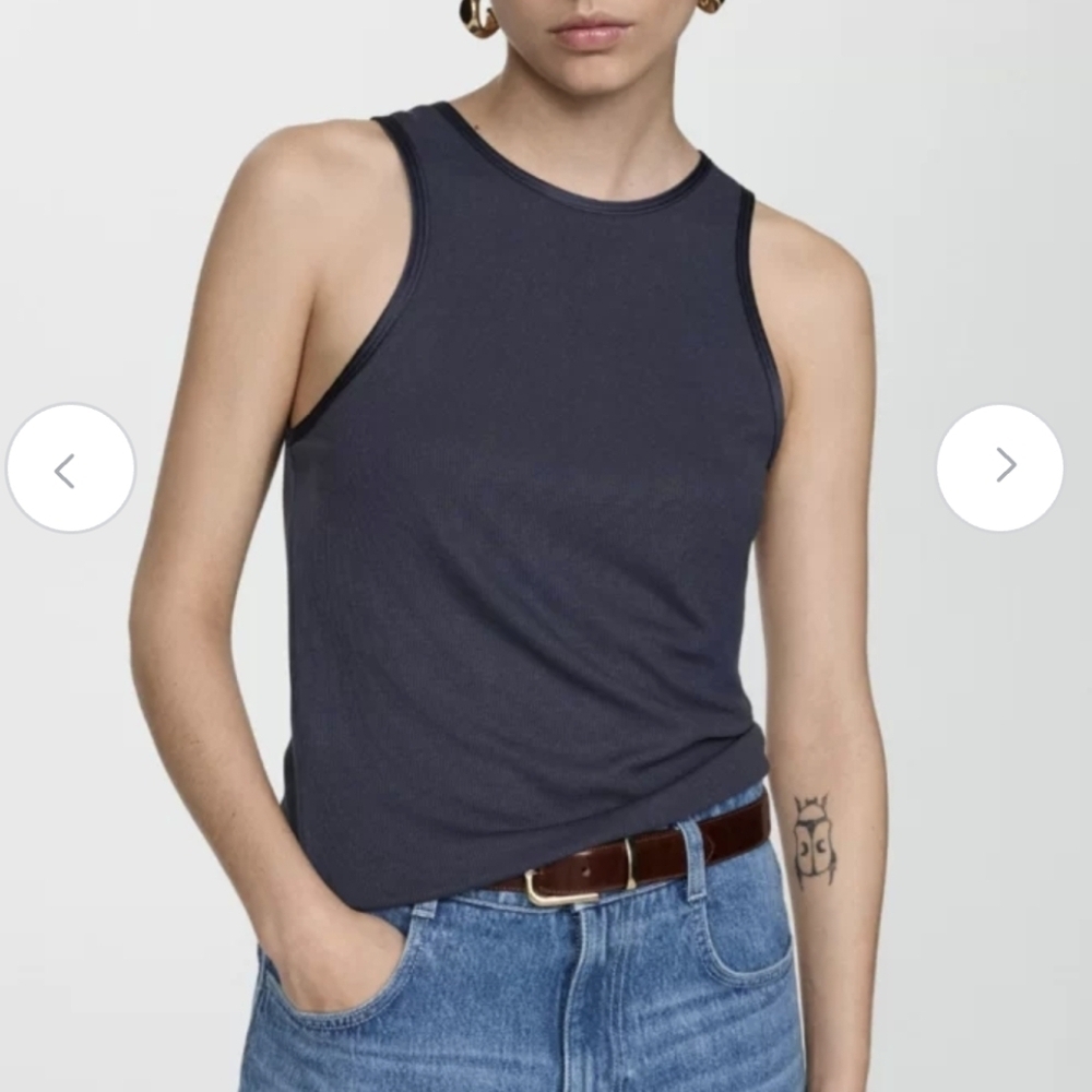 Mango Sleeveless Tank Top